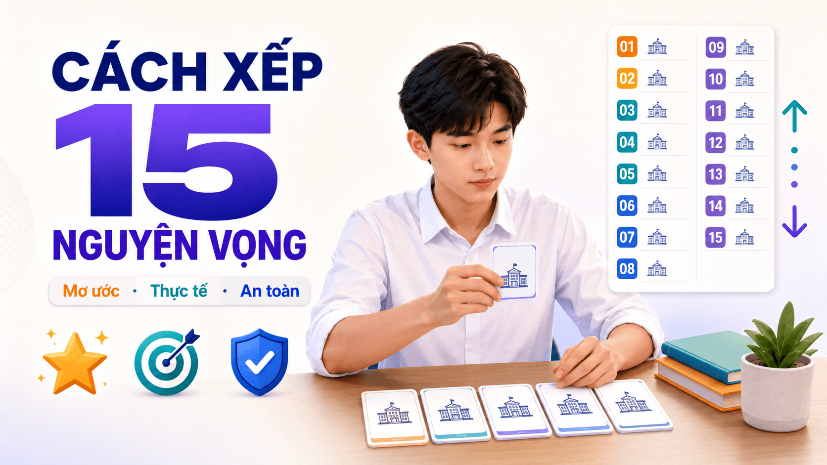 Major Hub giúp học sinh hiểu ngành, lưu lựa chọn và chuẩn bị danh sách trường phù hợp.
