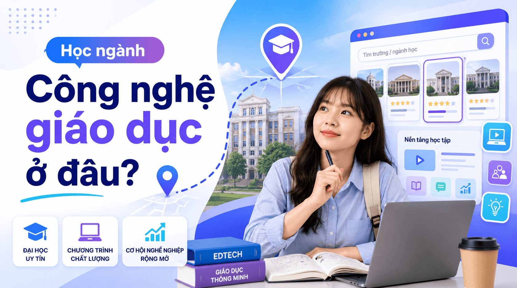 Ngành Công nghệ giáo dục học ở đâu? Danh sách trường để bắt đầu tra cứu