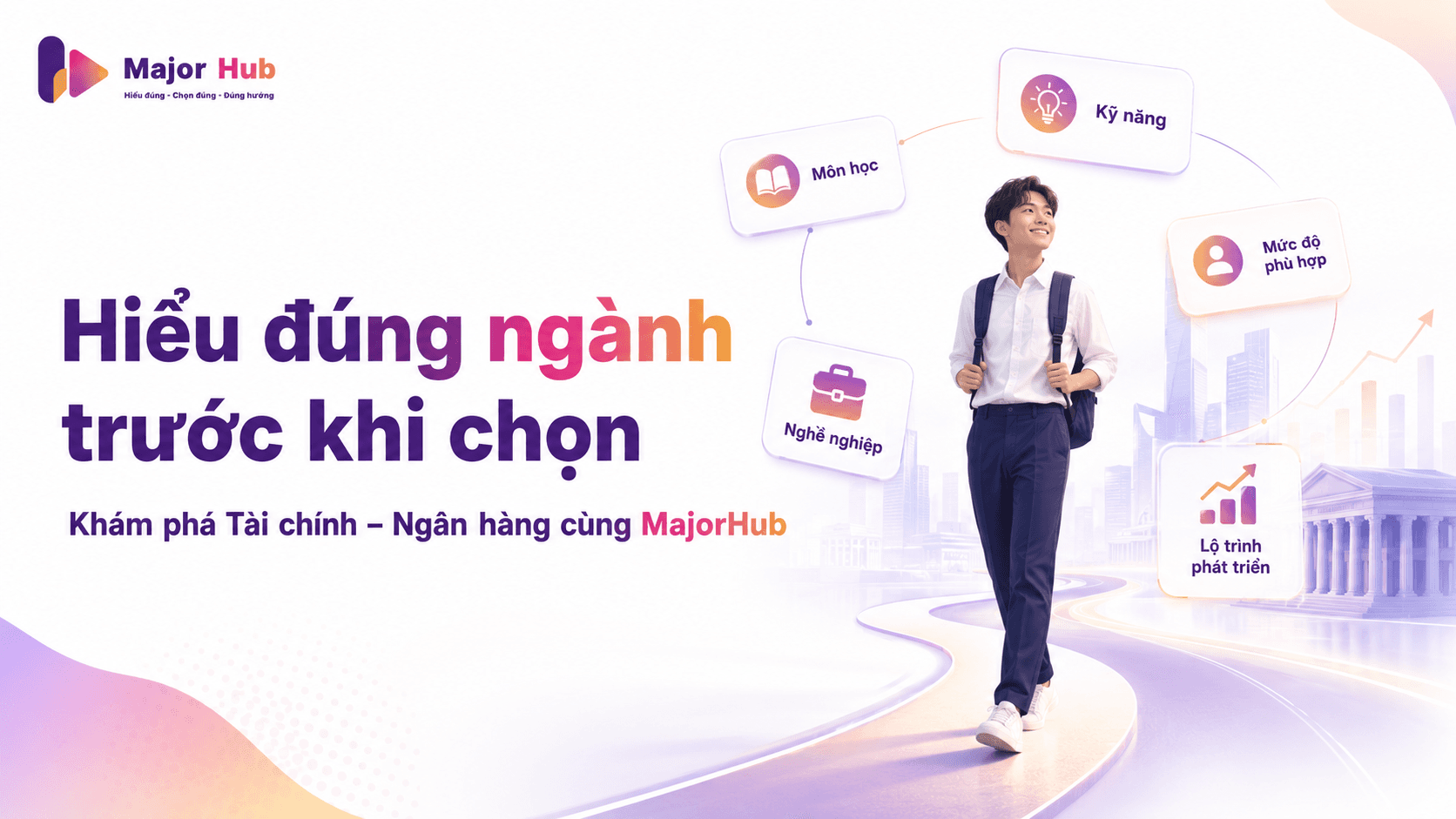Major Hub giúp học sinh hiểu đúng ngành Tài chính Ngân hàng trước khi chọn